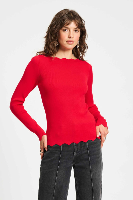TOP - Bodhi Chili Red