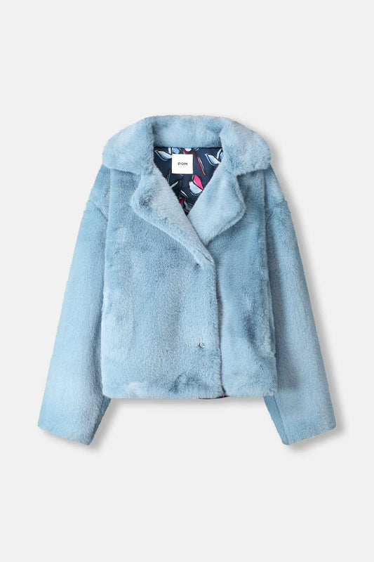 JACKE - Fur Misty Blue