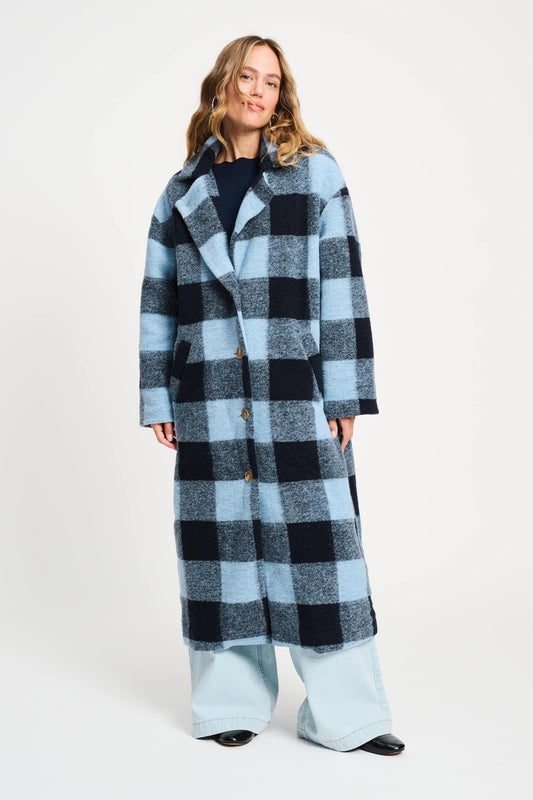 JACKE - Check Dawn Blue