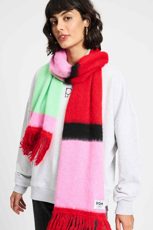 SCHAL - Brushed Stripes Green