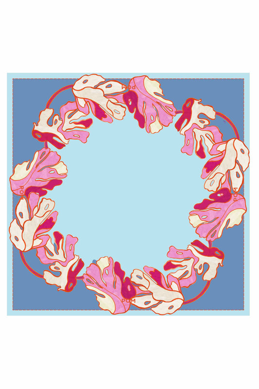 SCHAL - Urban Flora Blue