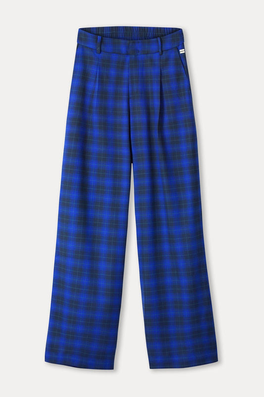 HOSE - Charlie Check Blue