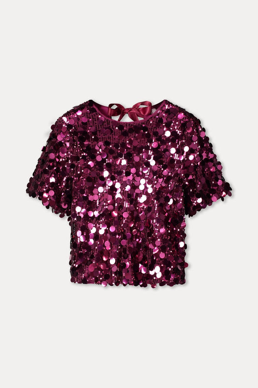 TOP - Nina Dark Plum