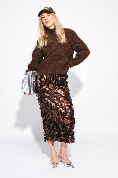 ROCK - Lina Chocolate Brown