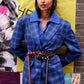 BLAZER - Laurie Check Blue