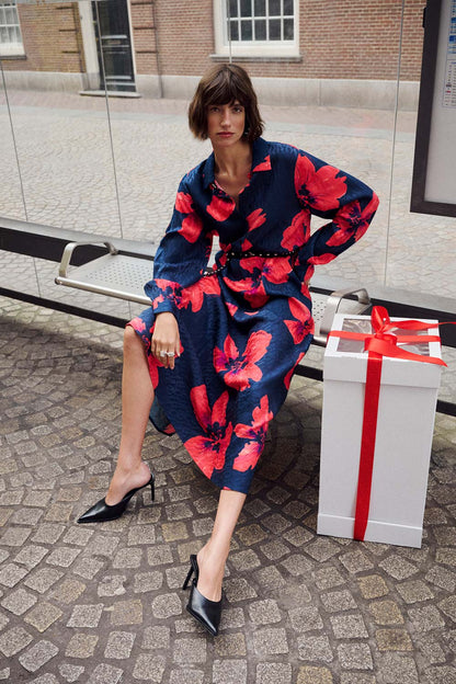 KLEID - Cato Bloom Rouge