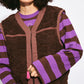 GILET - Gigi Chocolate Brown