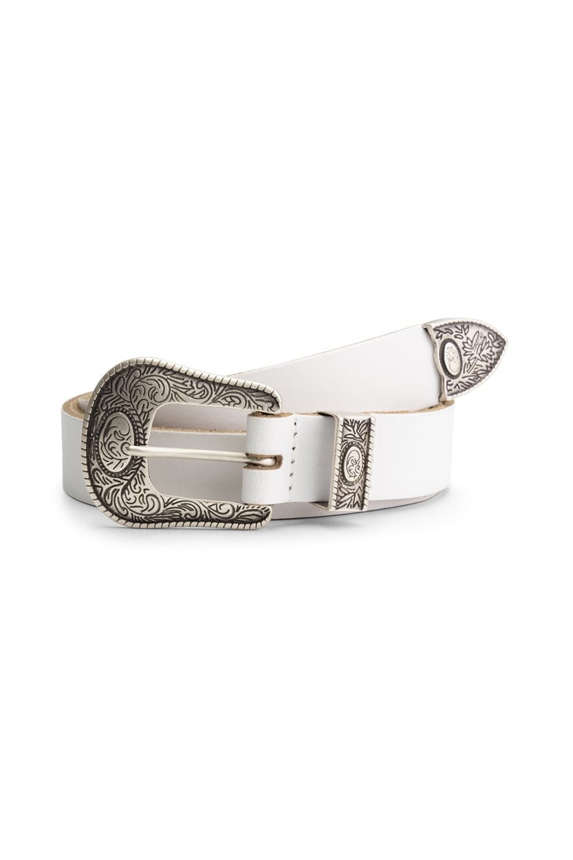 GÜRTEL - Billie Leather White