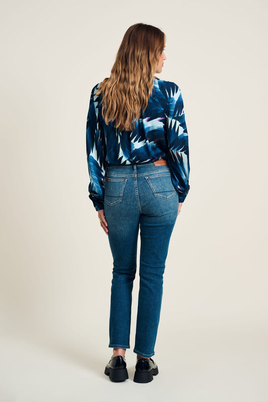 JEANS - Elize Slim Dark Blue