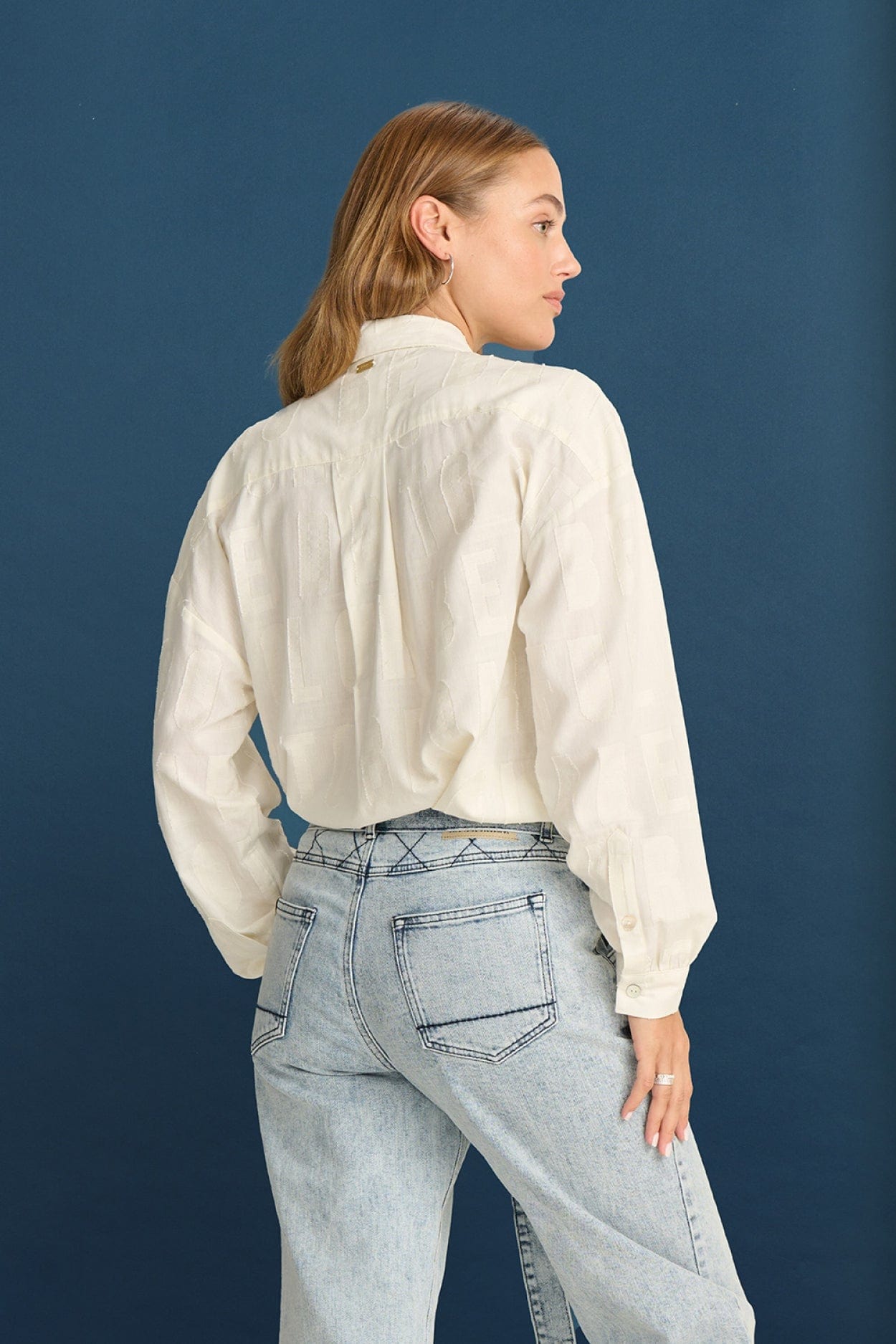 BLUSE - Mila Dare to be Ecru