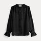 BLUSE - Hearts Black