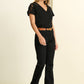 JEANS - Esmee Flare Black