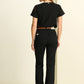 JEANS - Esmee Flare Black