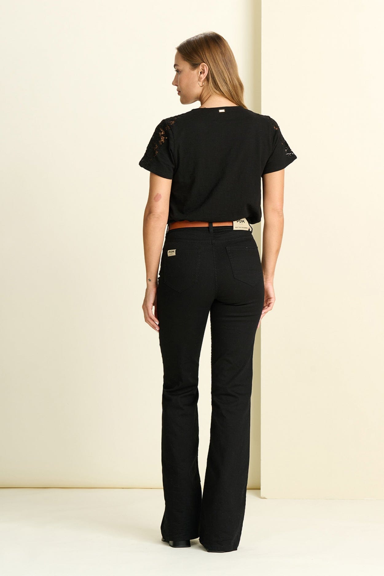 JEANS - Esmee Flare Black