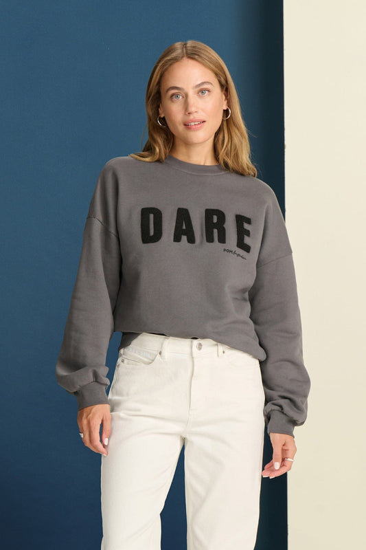 PULLOVER - Dare To Be Anthracite