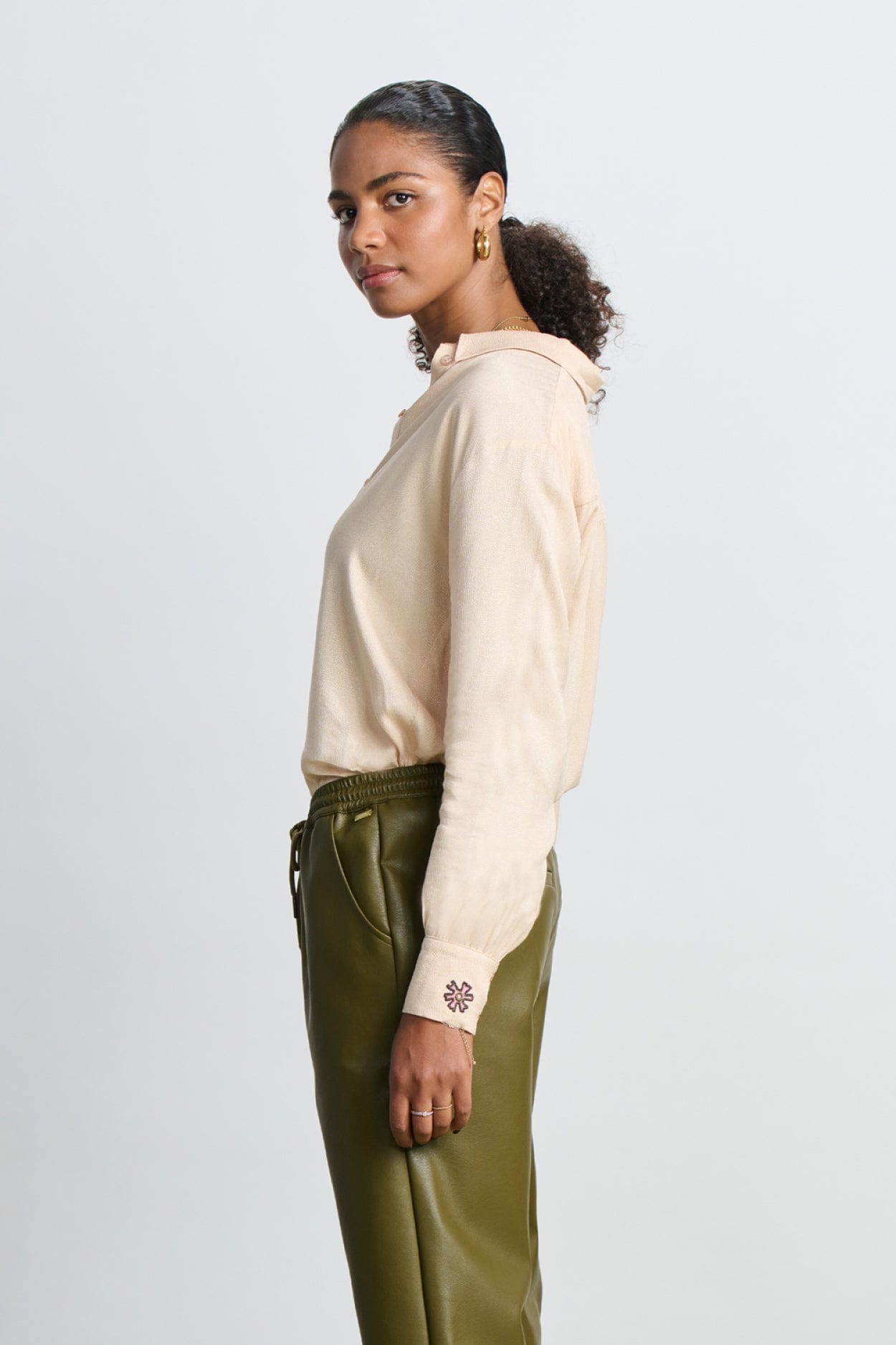 BLUSE - Milly Smokey Sand