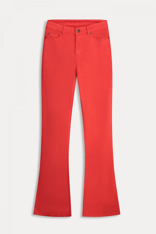 JEANS - Kate Flare Phoenix Red