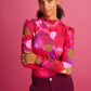 TURTLENECK - Brushwork Fiery Pink