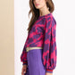 TOP - Swirl Fluor Pink