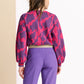 TOP - Swirl Fluor Pink