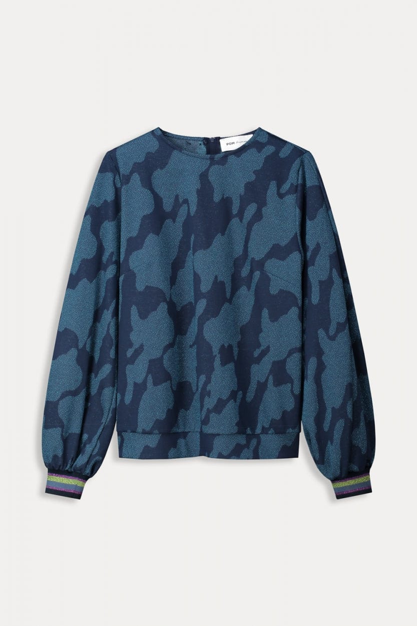 TOP - Swirl Horizon Blue