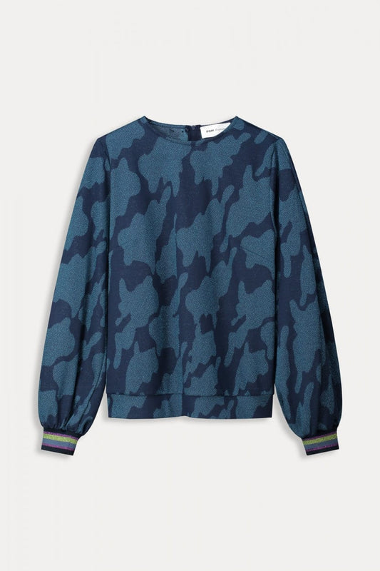 TOP - Swirl Horizon Blue