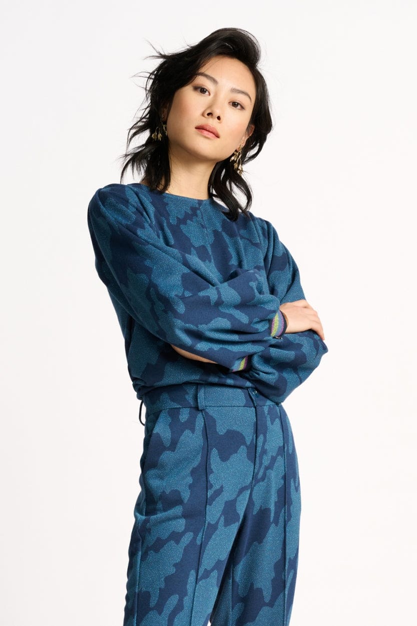 TOP - Swirl Horizon Blue