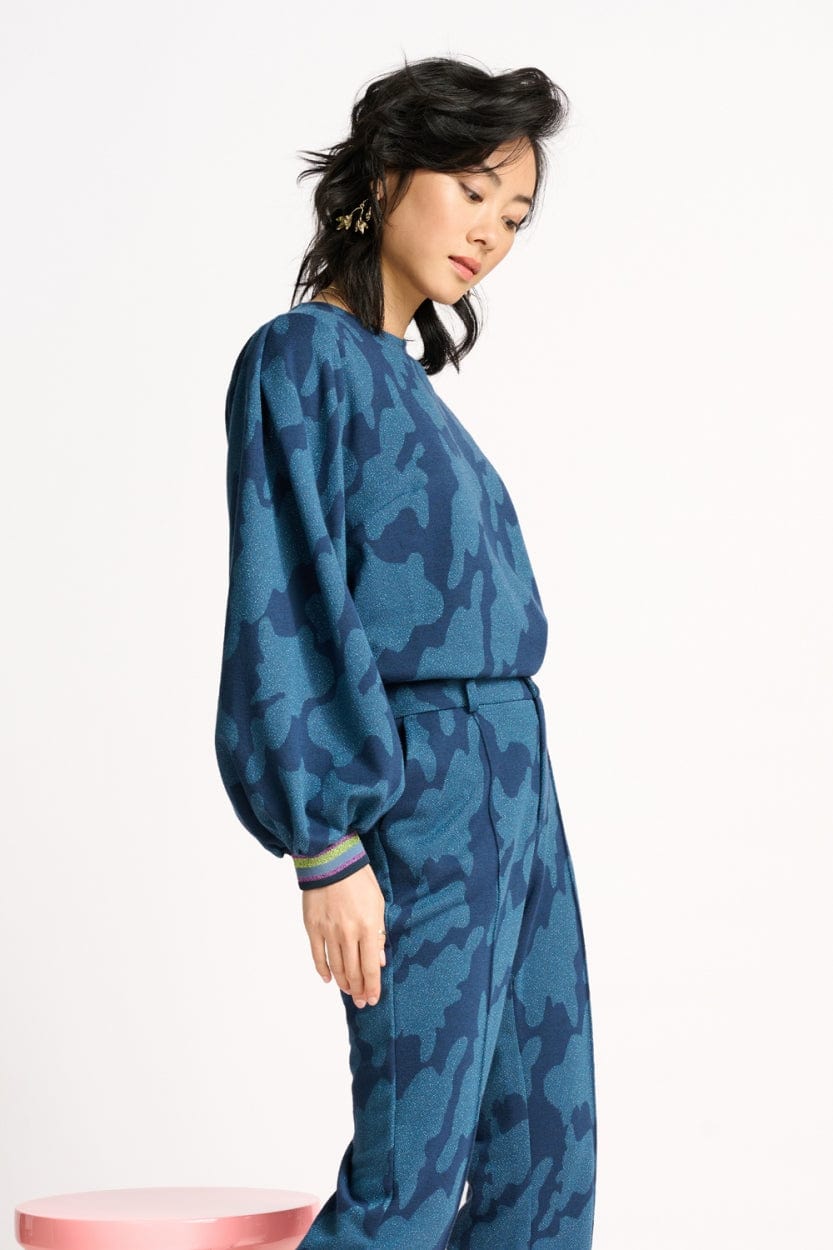 TOP - Swirl Horizon Blue