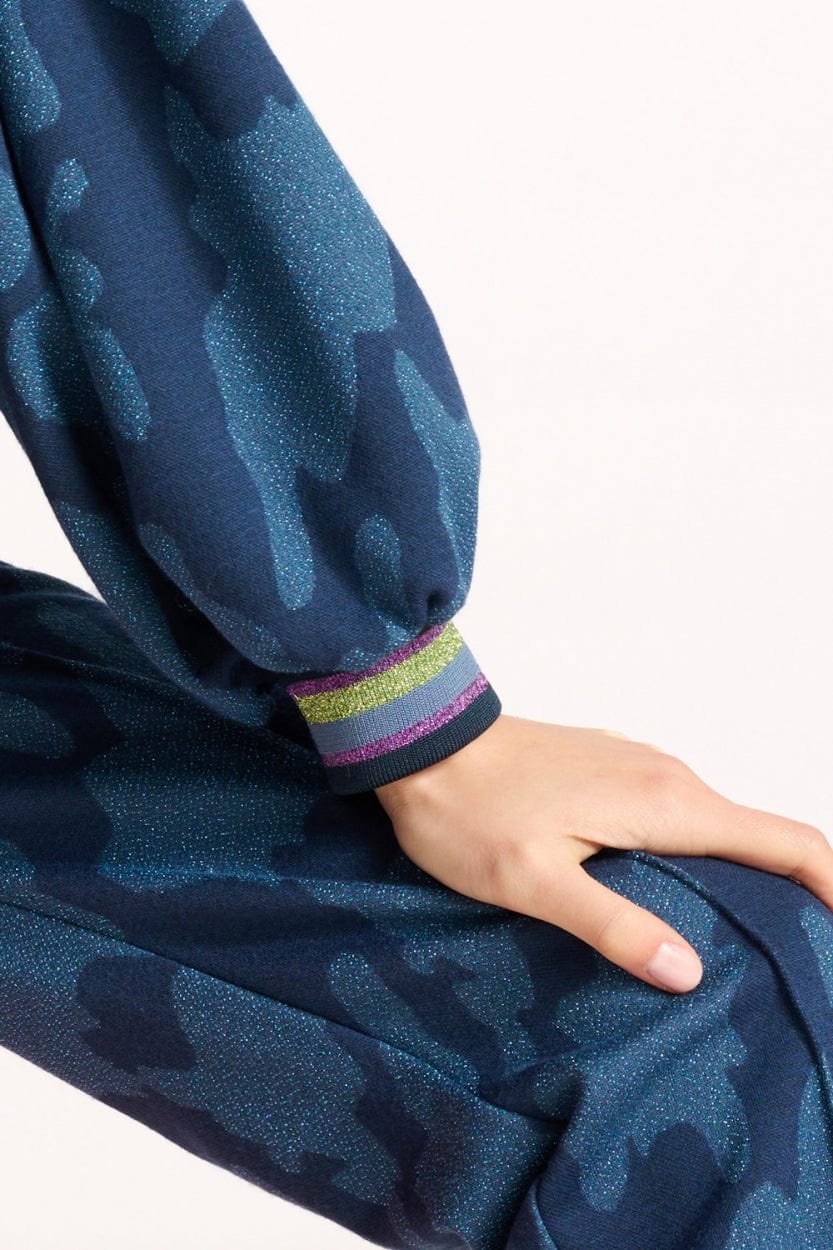 TOP - Swirl Horizon Blue