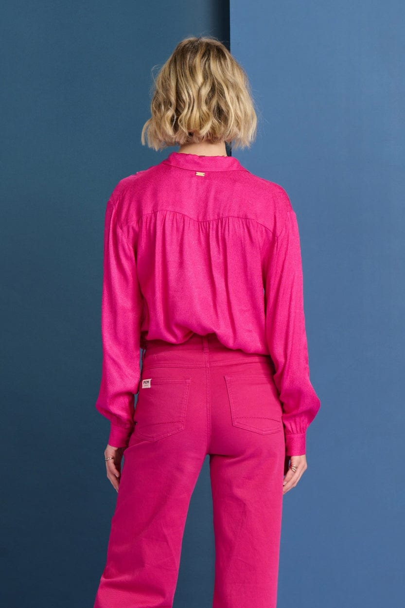 BLUSE - Milly Fiery Pink