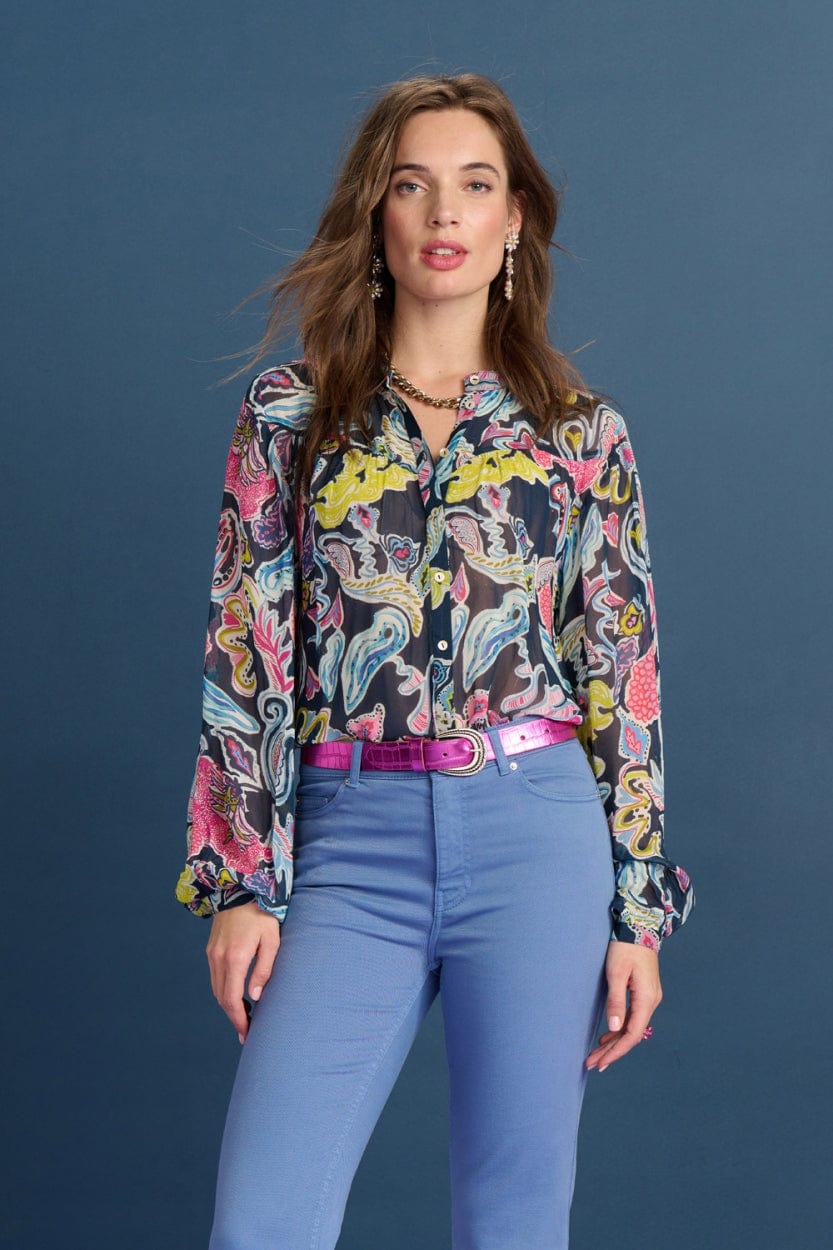 BLUSE - Full Glow Deep Blue