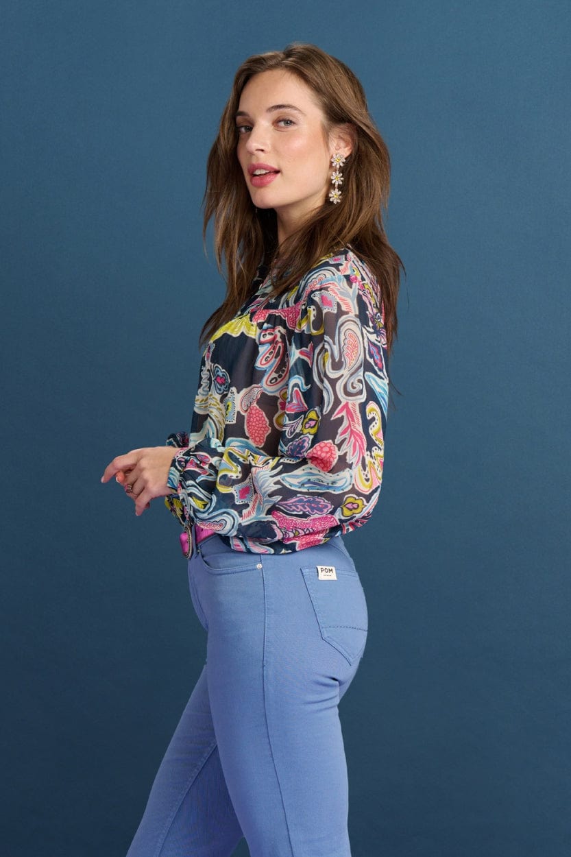 BLUSE - Full Glow Deep Blue