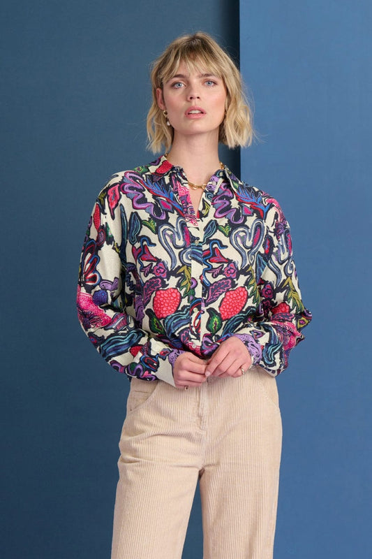 BLUSE - Milly Full Glow Ecru