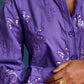 BLUSE - French Violet Shine