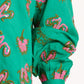 BLUSE - Fern Green Shine