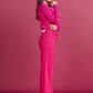 JEANS - Wide Leg Fiery Pink