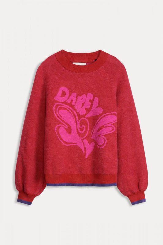PULLOVER - DARE Scarlet Red