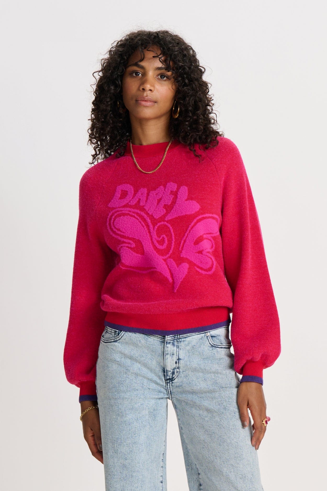 PULLOVER - DARE Scarlet Red
