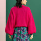PULLOVER - Fiery Pink