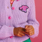 STRICKJACKE - Orchid Bloom