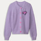 STRICKJACKE - Orchid Bloom