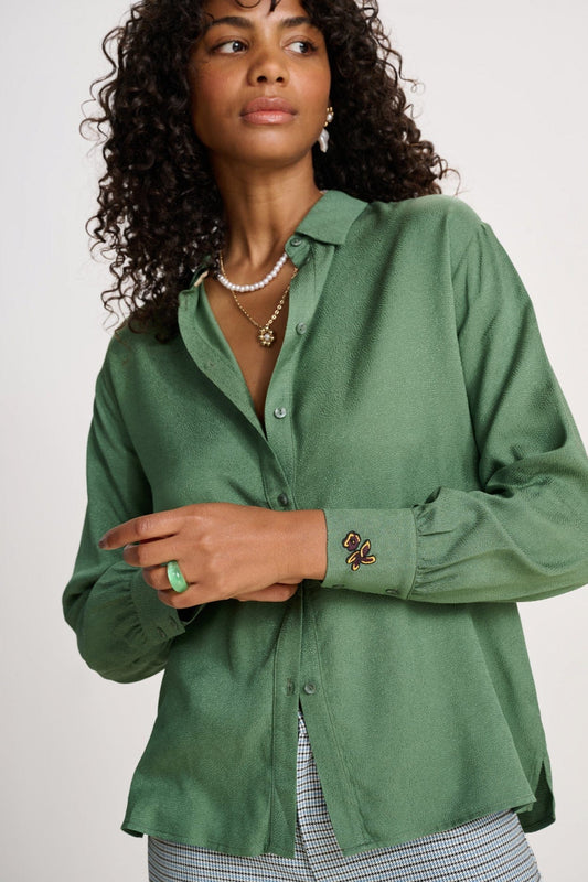 BLUSE - Milly Mythical Green