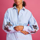 BLUSE - Maxime Ice Blue