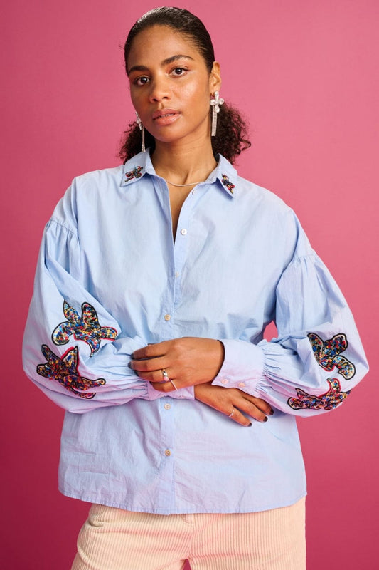 BLUSE - Maxime Ice Blue