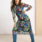 KLEID - Flower Glory Multi Slim