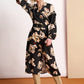 KLEID - Flower Glory Black