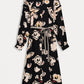 KLEID - Flower Glory Black