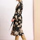KLEID - Flower Glory Black