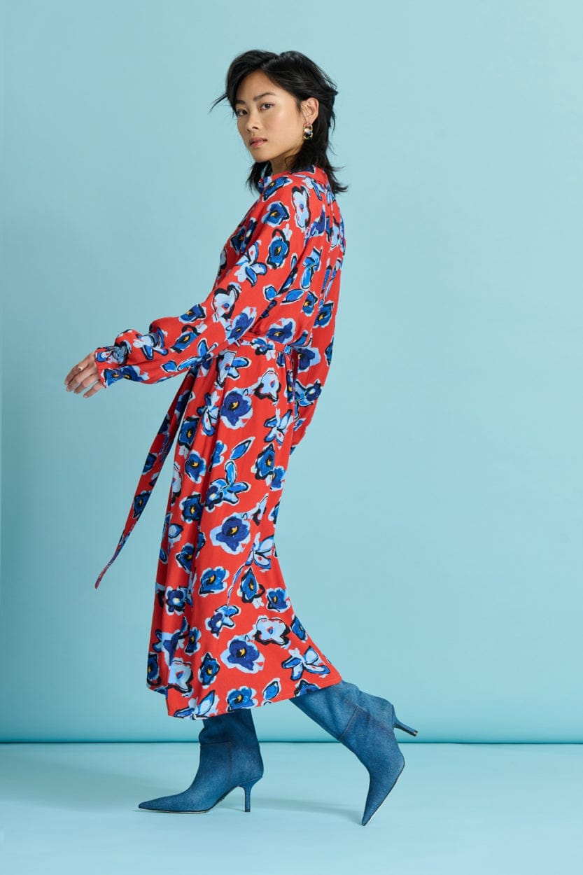 KLEID - Flower Glory Red