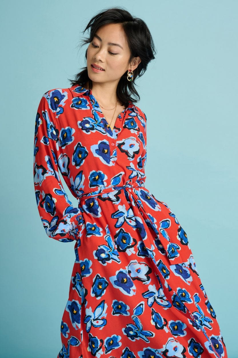 KLEID - Flower Glory Red